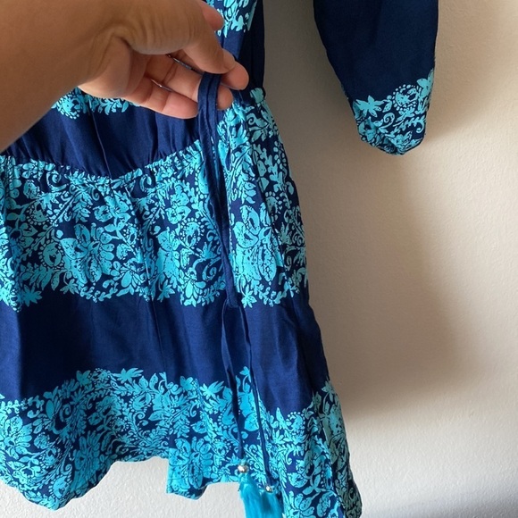 Spiaggia Dolce Romper Size L Navy/Turquoise - Picture 4 of 8